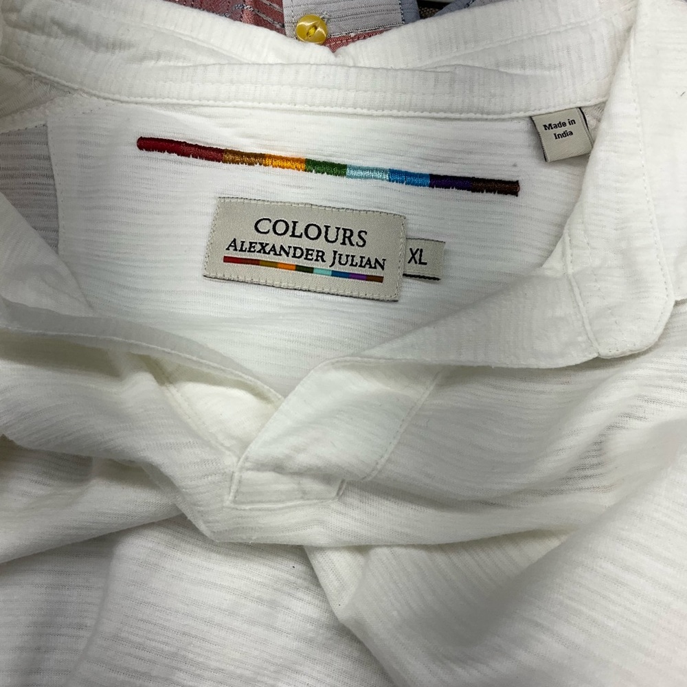 Alexander Julian Colours V Neck Polo